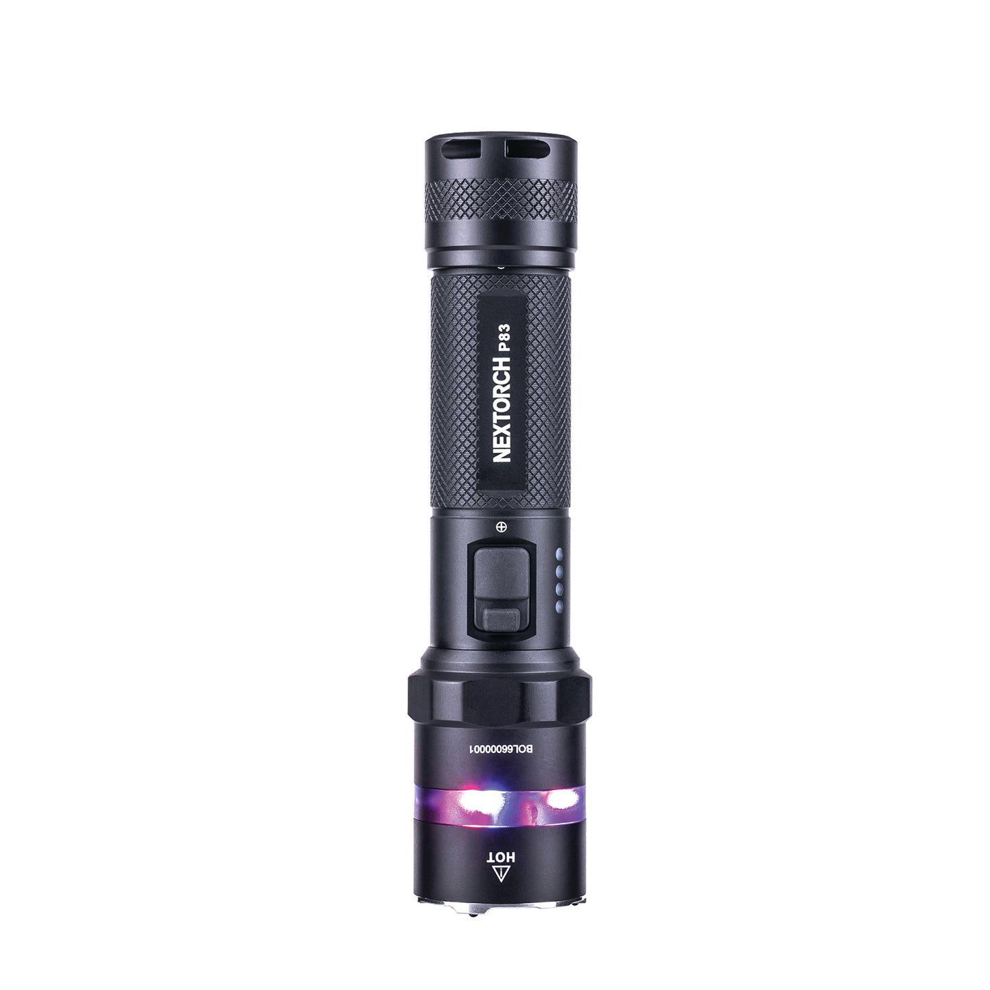 Nextorch P83 | Red & Blue Signal tactical LED Torch | 1300 Lumens
