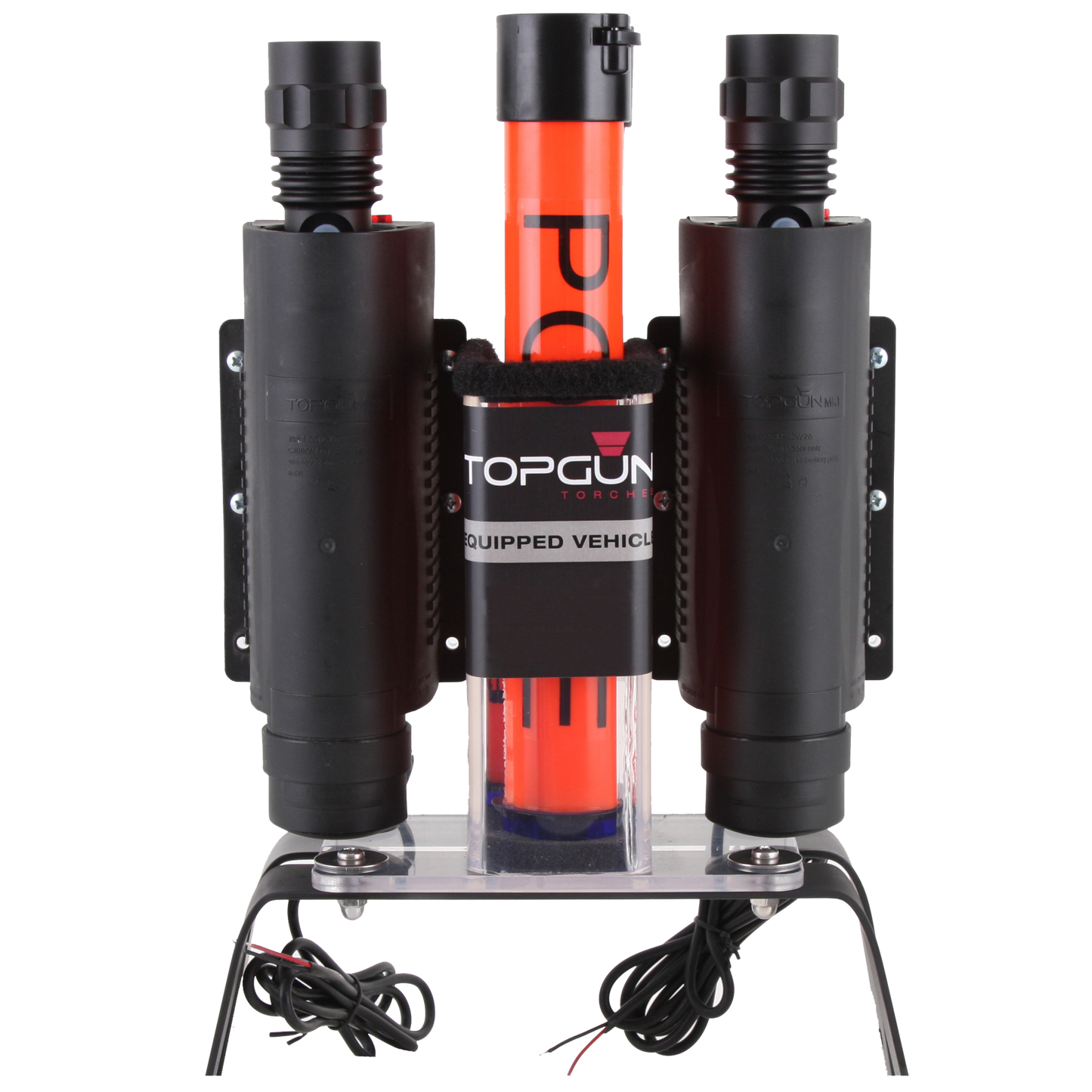 Top Gun MKVI Rechargeable LED Police Torch KIT