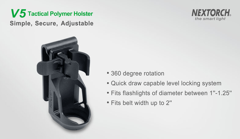 Nextorch V5 360° Rotatable Torch Holster