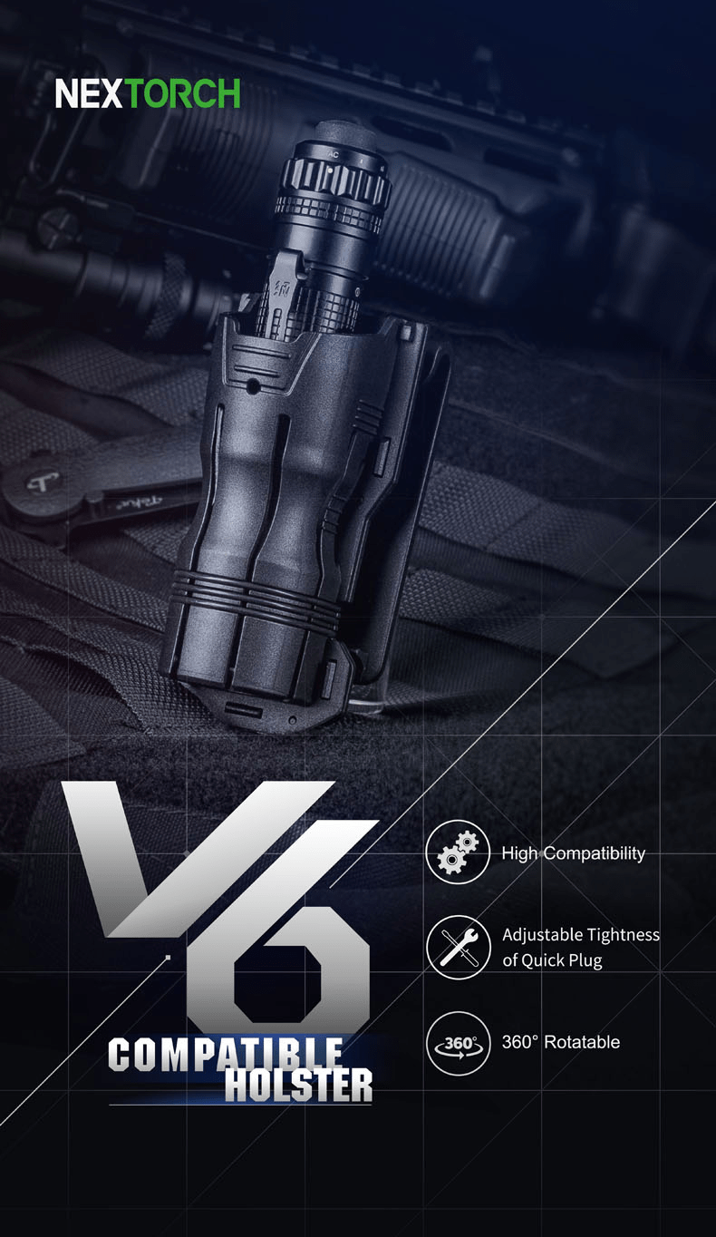 Nextorch V6 360° Rotatable Torch Holster