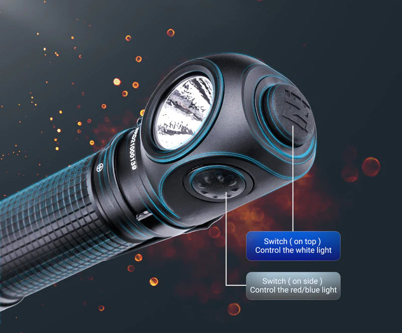 Nextorch P10 Right Angle Flashlight | 1400 Lumens