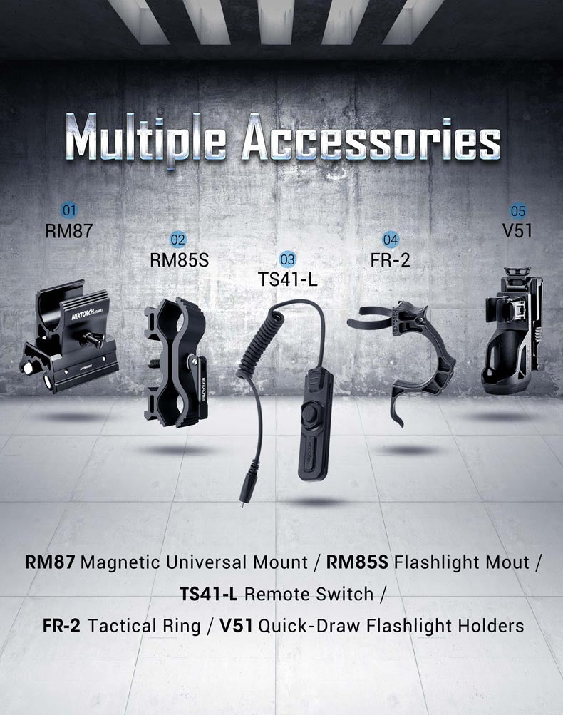 Nextorch TA41 | 2600 Lumen Tactical Flashlight