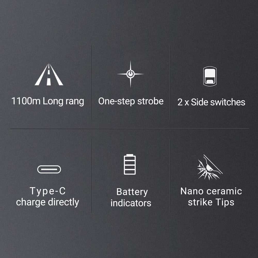 NEXTORCH P82 | Ultra Long-Range Flashlight