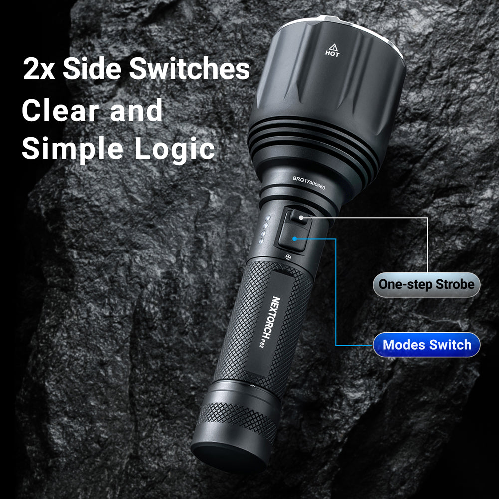 NEXTORCH P82 | Ultra Long-Range Flashlight