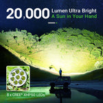 NEXTORCH Saint Torch 31 | 20,000 Lumen Ultra Bright Search Light
