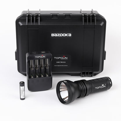 Top Gun Bazooka Camping Torch- 1400 metre beam distance